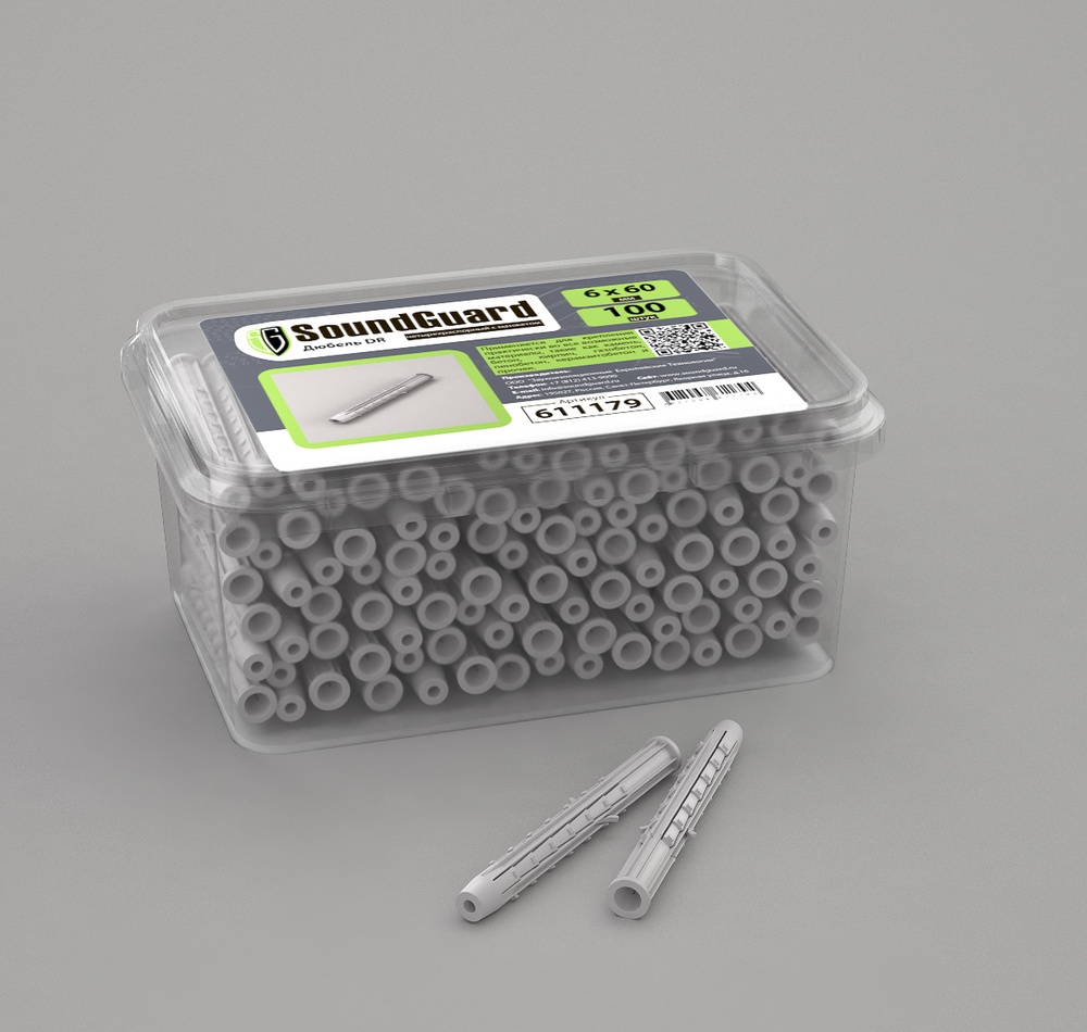 Дюбеля SoundGuard DR 6х60